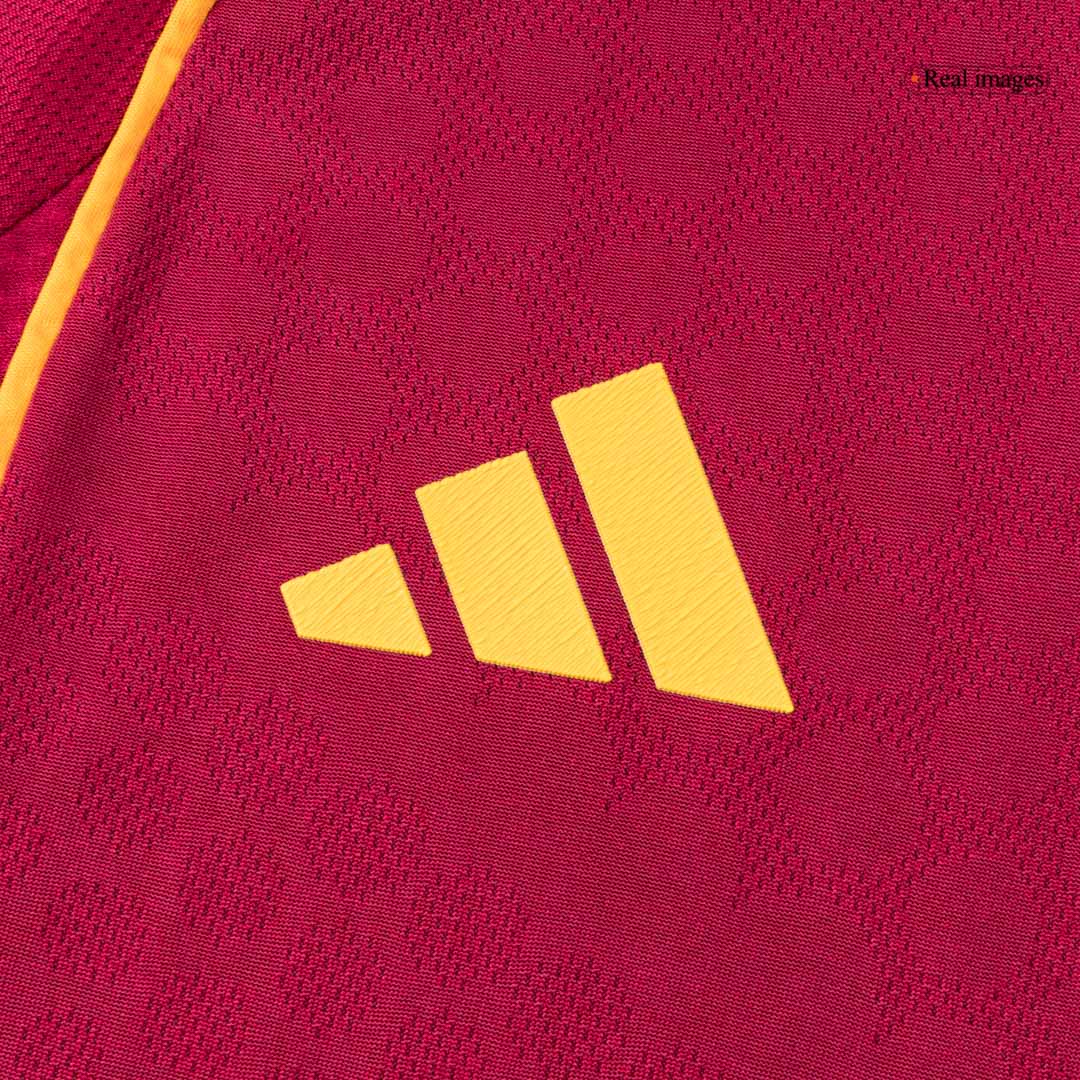 Męska Koszulka Domowa Roma Wersja Piłkarska 2025/26 - Slim Fit