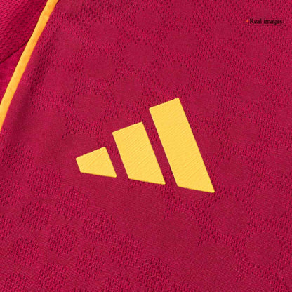 Męska Koszulka Domowa Roma Wersja Piłkarska 2025/26 - Slim Fit