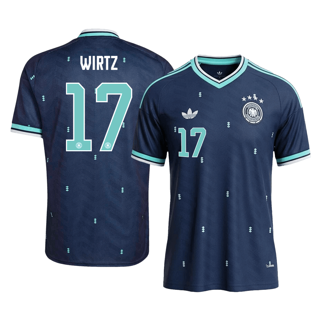 Męska koszulka Niemiec wyjazdowa WIRTZ #17 – Mundial 2026