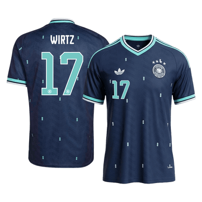 Męska koszulka Niemiec wyjazdowa WIRTZ #17 – Mundial 2026