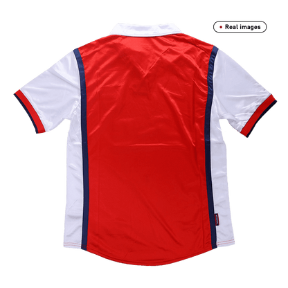 Męska Koszulka Retro Domowa Arsenal 1998/99 - Topowe Koszulki Pilkarskie Sklep Internetowy