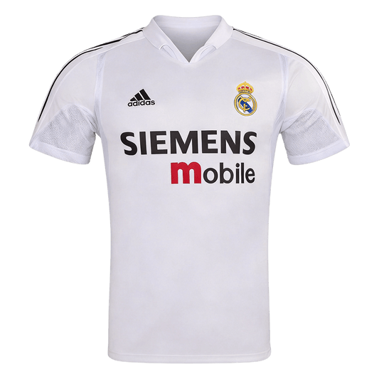 Męska Koszulka Retro Domowa Real Madrid 2004/05