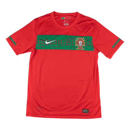 Męska Koszulka Retro Domowa Portugal 2010