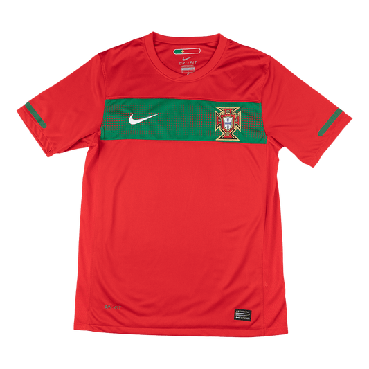 Męska Koszulka Retro Domowa Portugal 2010