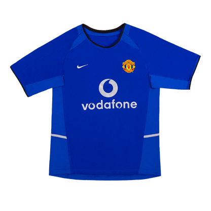 Męska Wysokiej jakości koszulka piłkarska Retro 2002/03 Manchester United Third Away - Topowe Koszulki Pilkarskie Sklep Internetowy