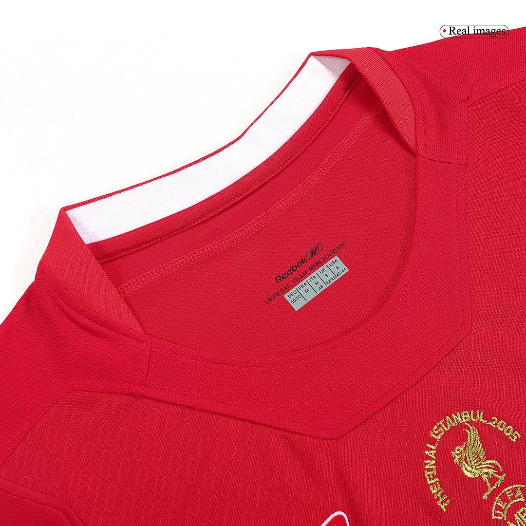 Męska Koszulka Retro Liverpool 2005 - UCL - Topowe Koszulki Pilkarskie Sklep Internetowy