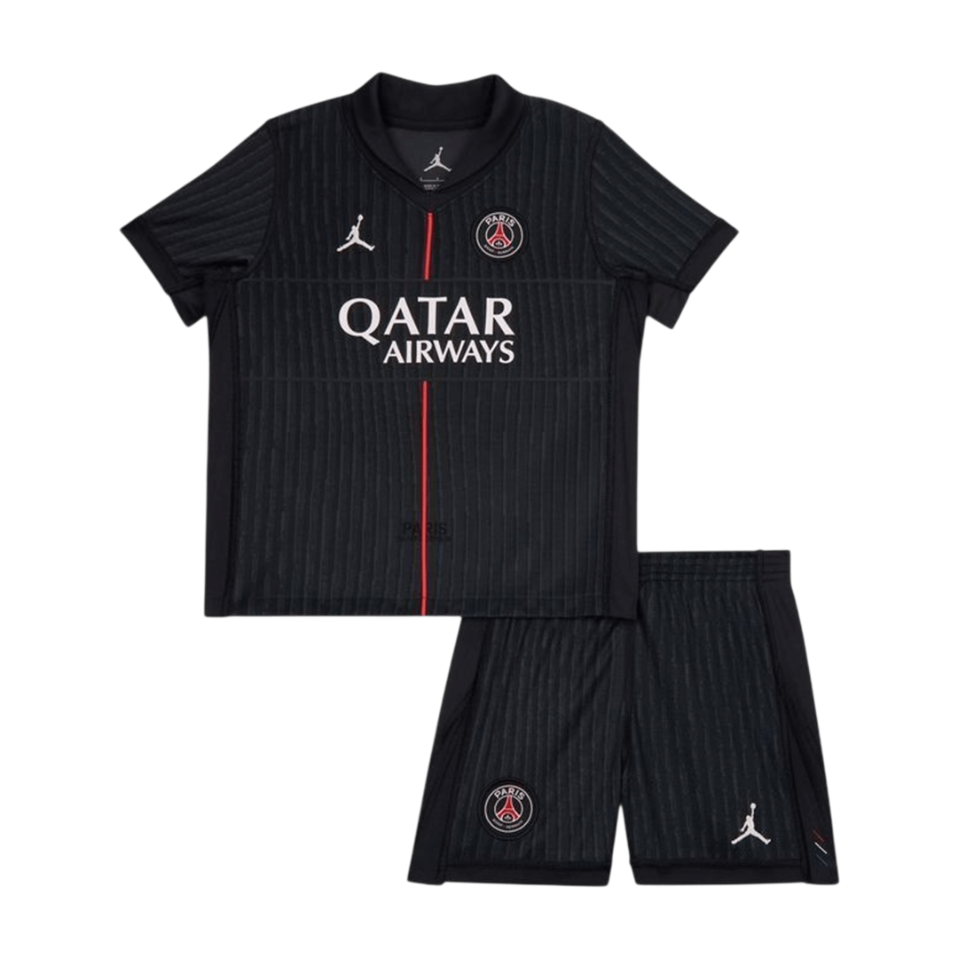 Dziecięcy Zestaw Fourth Away PSG (Koszulka+Spodenki) 2025/26