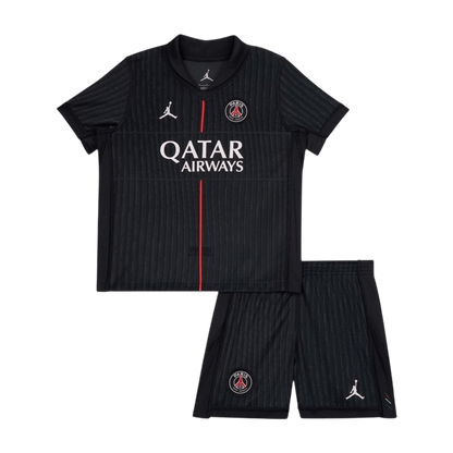 Dziecięcy Zestaw Fourth Away PSG (Koszulka+Spodenki) 2025/26
