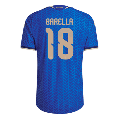 Męska Koszulka Domowa Italy DARMIAN #13 Wersja Piłkarska World Cup 2026 - Slim Fit
