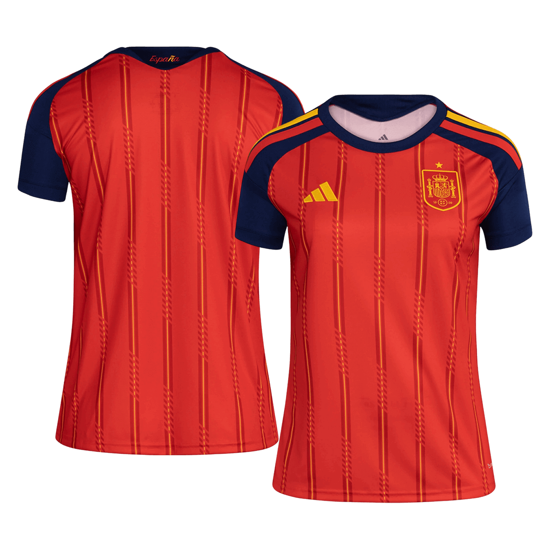 Damska Koszulka Domowa Spain World Cup 2026