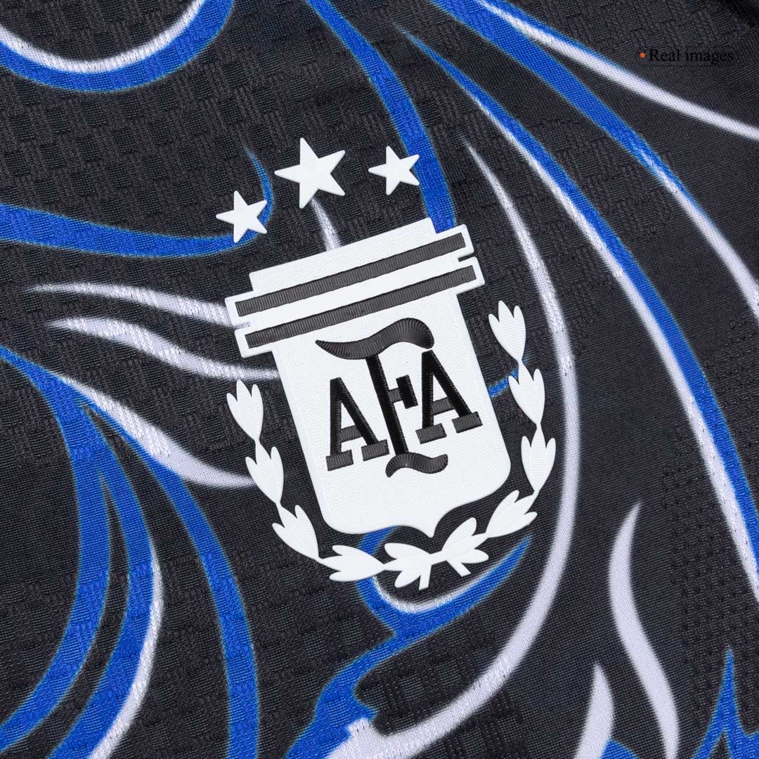 Męska koszulka Argentyny wyjazdowa E. FERNÁNDEZ #24 wersja zawodnicza - Mundial 2026
