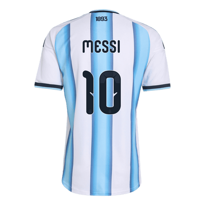 Męska Koszulka Domowa Argentina MESSI #10 Wersja Piłkarska World Cup 2026 - Slim Fit