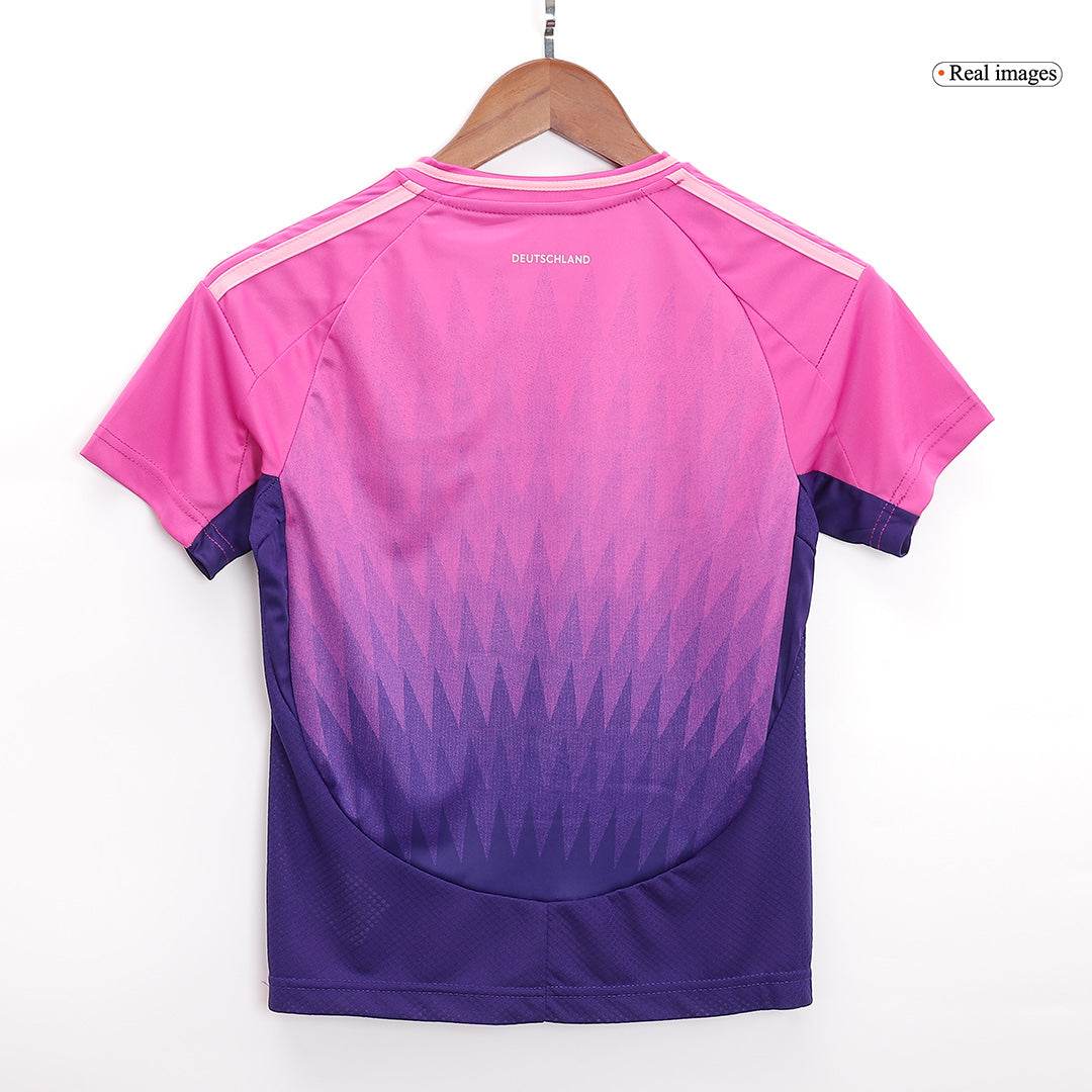 Dziecięca koszulka piłkarska Germany Euro Away (koszulka+spodenki+skarpety) 2024 - Topowe Koszulki Pilkarskie Sklep Internetowy