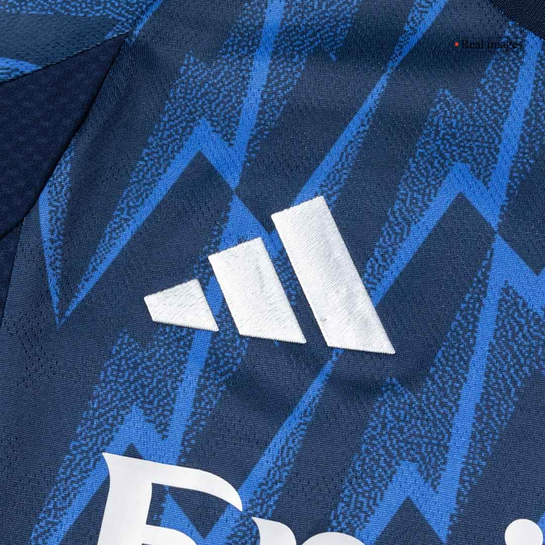 Męska Koszulka Wyjazdowa Arsenal Wersja Piłkarska 2025/26 - Slim Fit - Topowe Koszulki Pilkarskie Sklep Internetowy