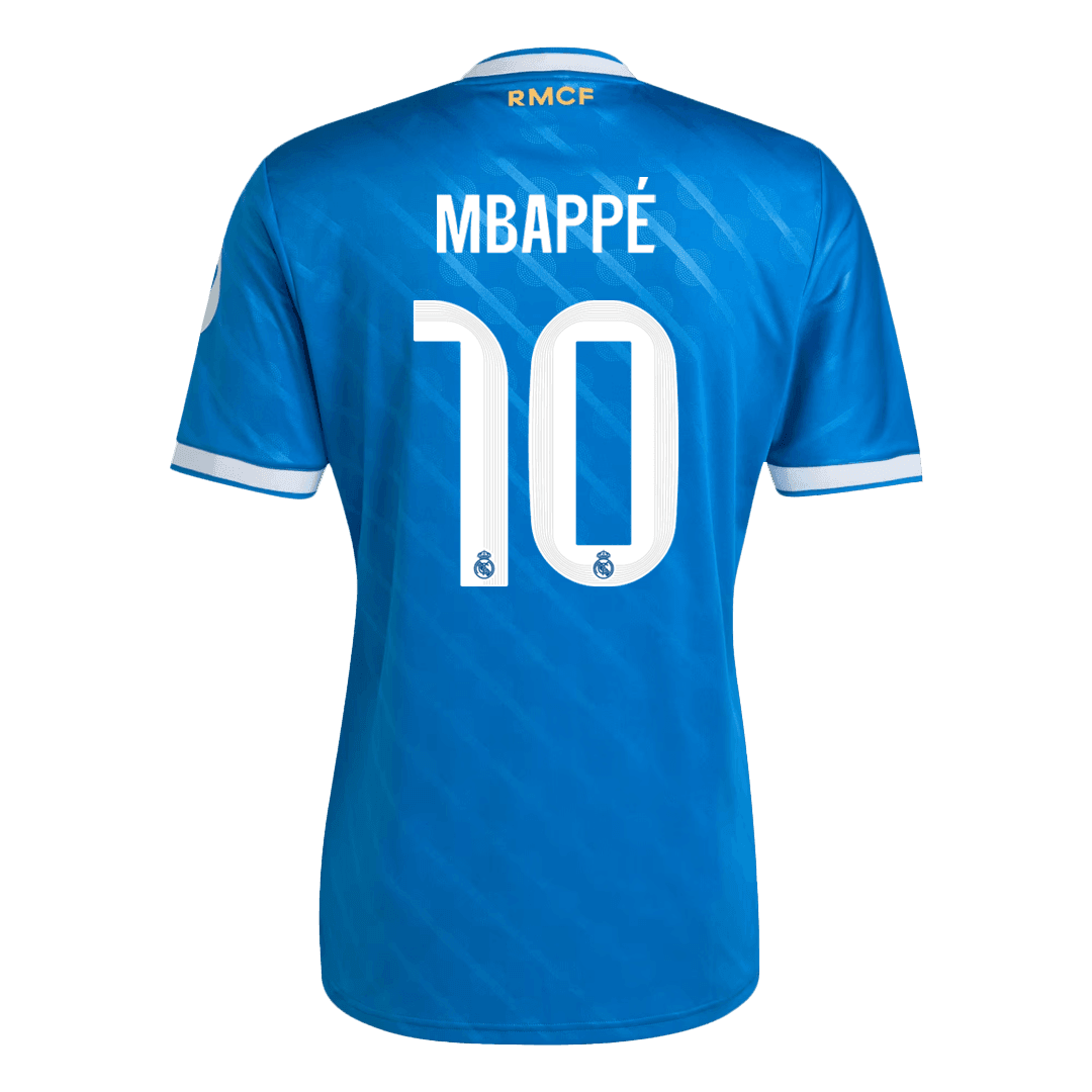 Męska Trzecia Koszulka Wyjazdowa Real Madryt MBAPPÉ #10 2025/26 - Topowe Koszulki Pilkarskie Sklep Internetowy