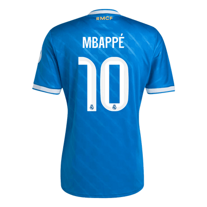 Męska Trzecia Koszulka Wyjazdowa Real Madryt MBAPPÉ #10 2025/26 - Topowe Koszulki Pilkarskie Sklep Internetowy
