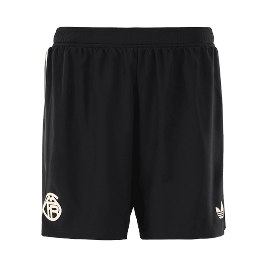 Męskie Spodenki Trzecia Wyjazdowa Bayern Munich Wersja Piłkarska 2025/26 - Slim Fit - Topowe Koszulki Pilkarskie Sklep Internetowy