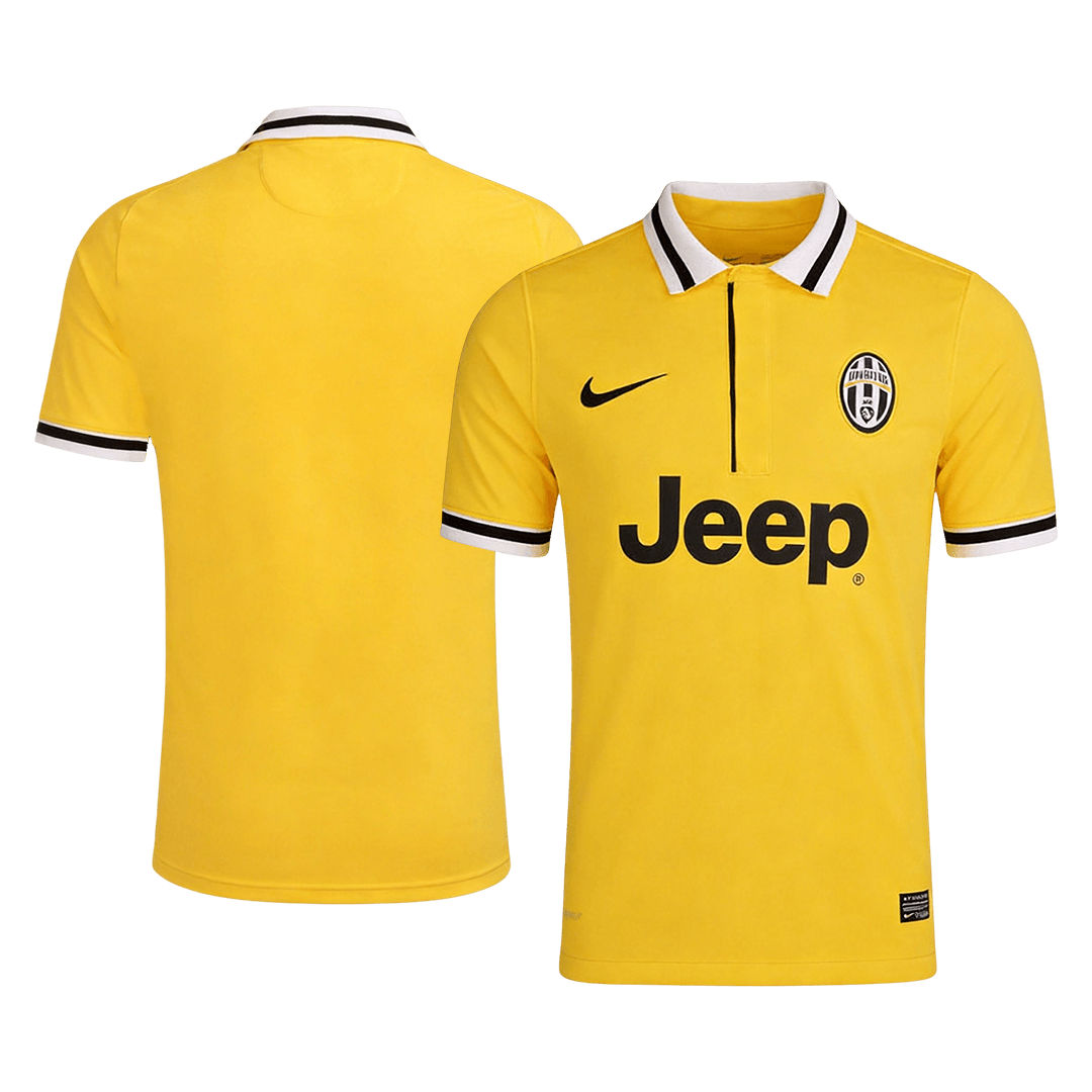 Męska Koszulka Retro Wyjazdowa Juventus 2013/14