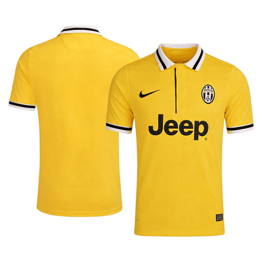 Męska Koszulka Retro Wyjazdowa Juventus 2013/14