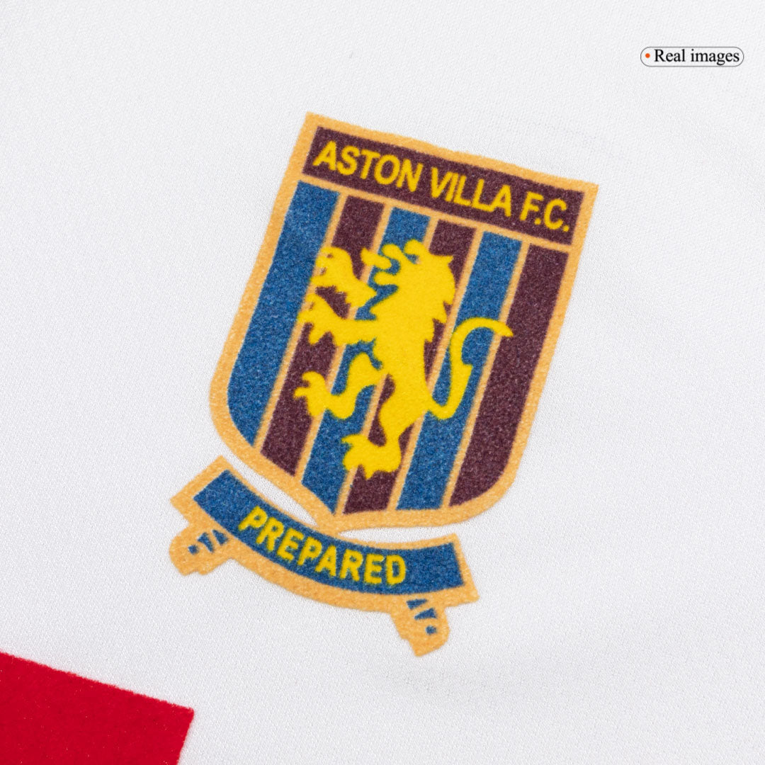 Męska Koszulka Retro Trzecia Wyjazdowa Aston Villa 1994/95