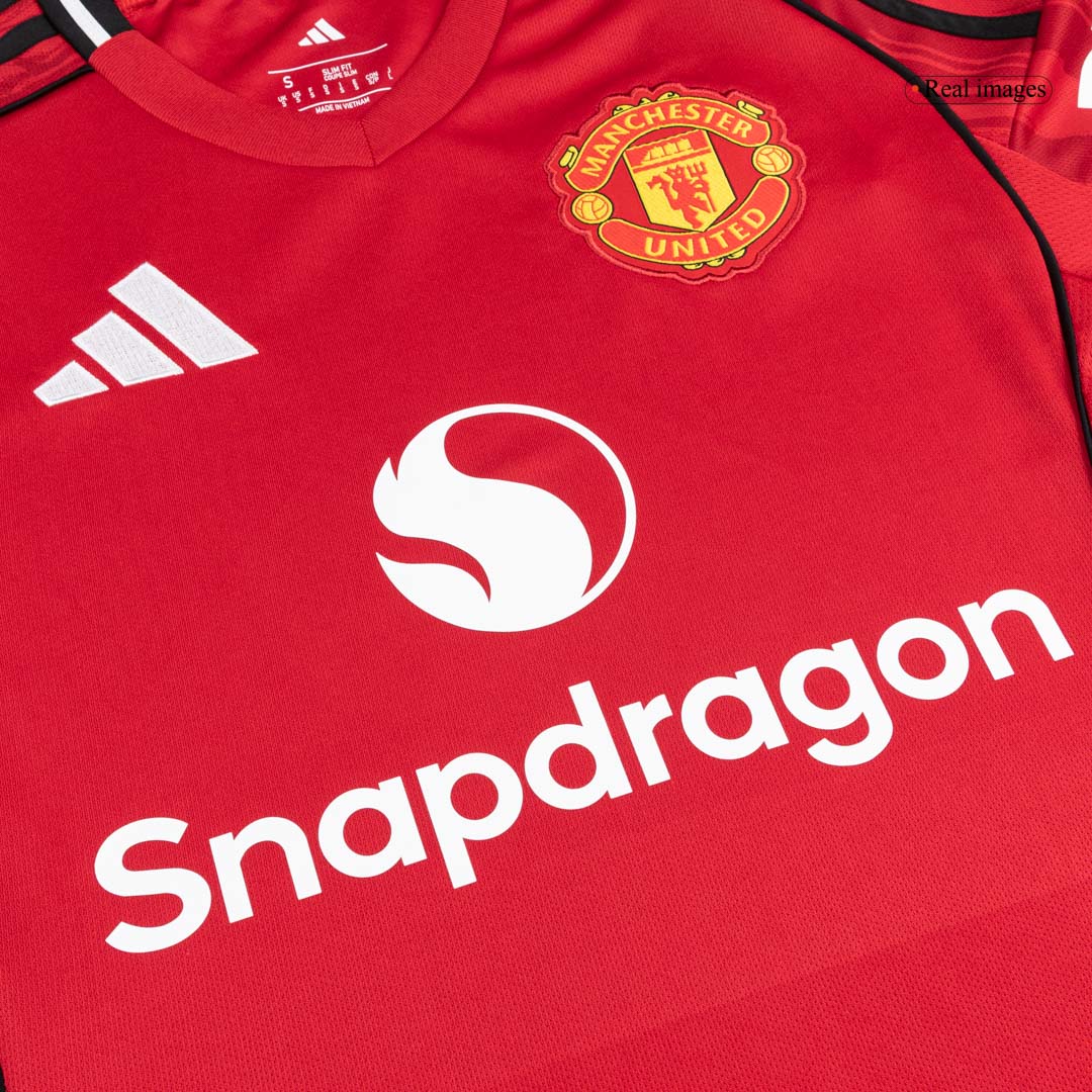Męska Koszulka Domowa Man Utd 2025/26 [PREMIUM]
