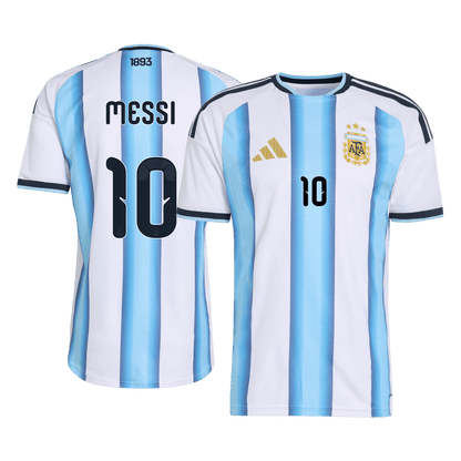 Męska Koszulka Domowa Argentina MESSI #10 Wersja Piłkarska World Cup 2026 - Slim Fit