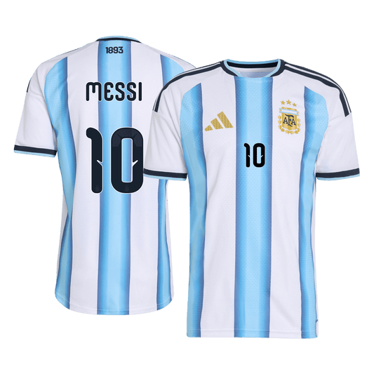 Męska Koszulka Domowa Argentina MESSI #10 Wersja Piłkarska World Cup 2026 - Slim Fit
