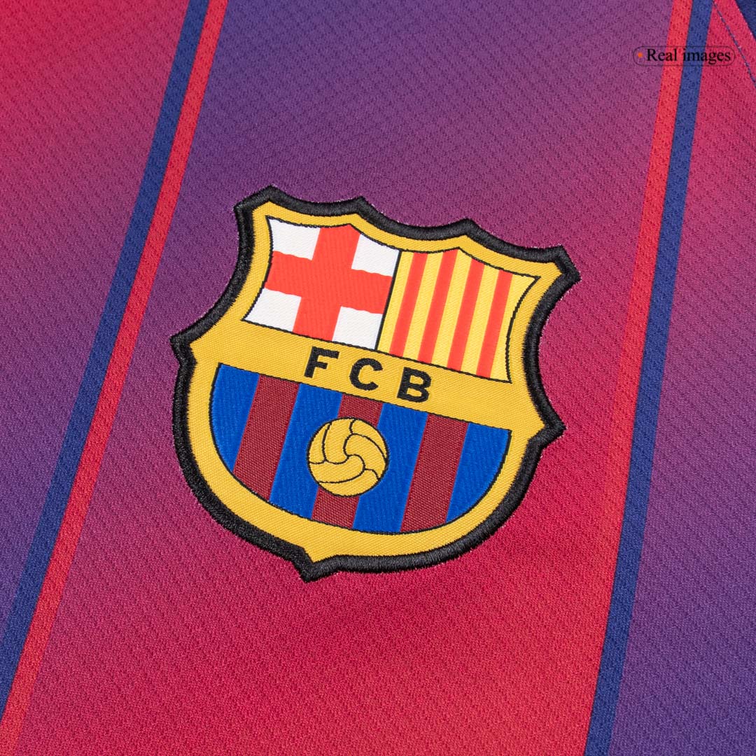 Męski Zestaw Domowa Barcelona (Koszulka + Spodenki + Skarpety) 2025/26 [PREMIUM]