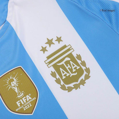 Męska Koszulka Domowa Argentyna L.MARTÍNEZ #22 Wersja Piłkarska 2024 - Slim Fit - Topowe Koszulki Pilkarskie Sklep Internetowy
