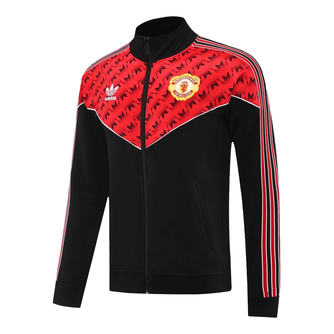 Męski Zestaw Treningowy Manchester United 2025/26 (Kurtka+Spodnie) - Topowe Koszulki Pilkarskie Sklep Internetowy