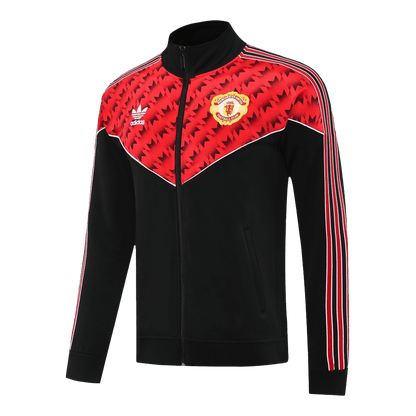 Męski Zestaw Treningowy Manchester United 2025/26 (Kurtka+Spodnie) - Topowe Koszulki Pilkarskie Sklep Internetowy