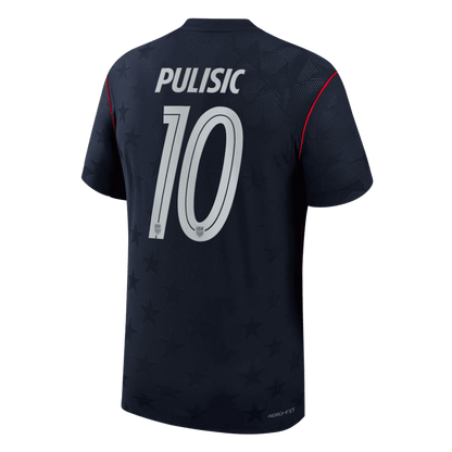 Męska koszulka USA wyjazdowa PULISIC #10 wersja zawodnicza – Mundial 2026