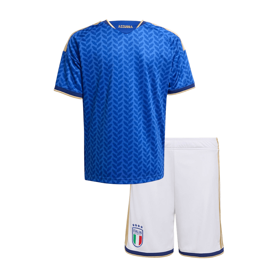 Dziecięcy Zestaw Domowa Italy (Koszulka+Spodenki) 2025/26