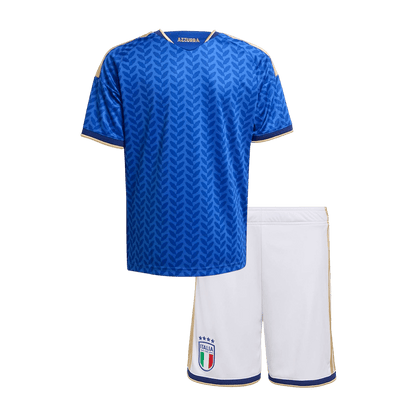 Dziecięcy Zestaw Domowa Italy (Koszulka+Spodenki) 2025/26