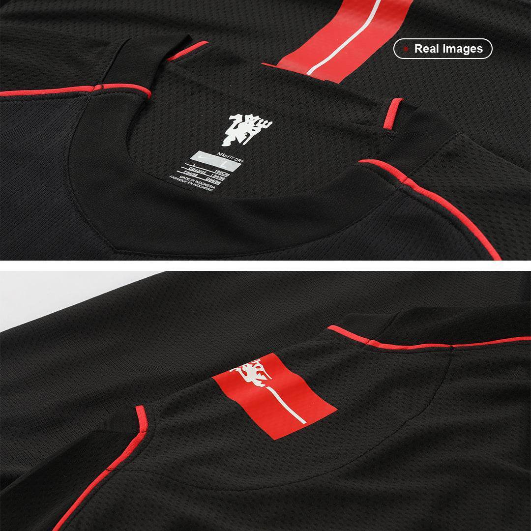 Męska koszulka retro Manchester United 07/08 wyjazdowa SCHOLES #18 - Topowe Koszulki Pilkarskie Sklep Internetowy