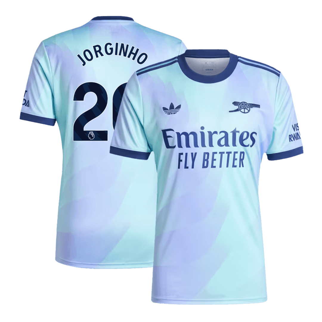 Koszulka Arsenal trzecia wyjazdowa 2024/25 JORGINHO #20 - Topowe Koszulki Pilkarskie Sklep Internetowy