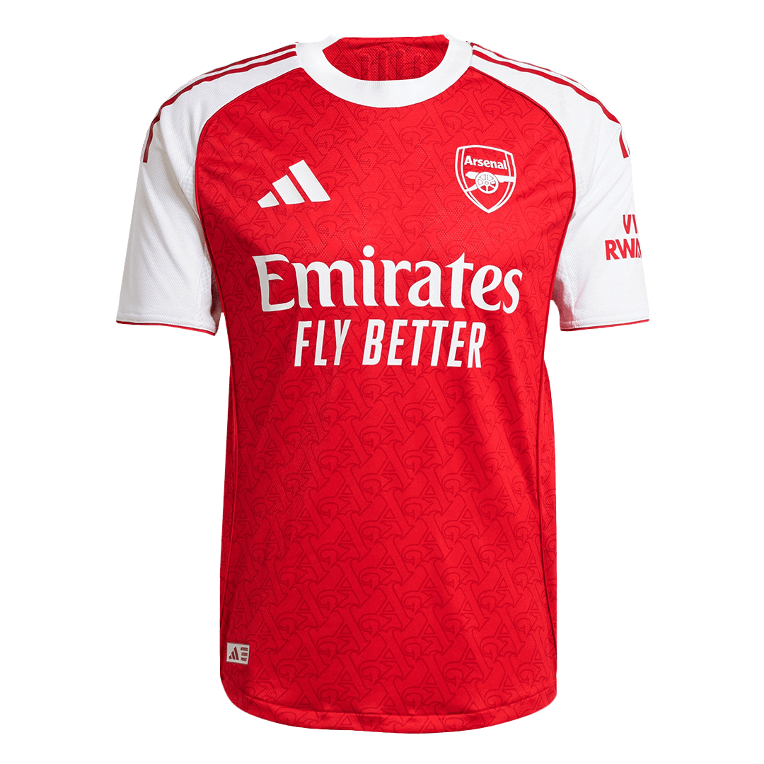 Męska Koszulka Domowa Arsenal GYÖKERES #14 Wersja Piłkarska 2025/26 - Slim Fit