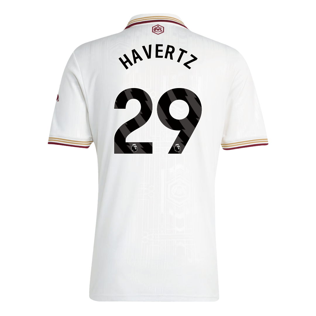 Męska Koszulka Trzecia Wyjazdowa Arsenal HAVERTZ #29 2025/26