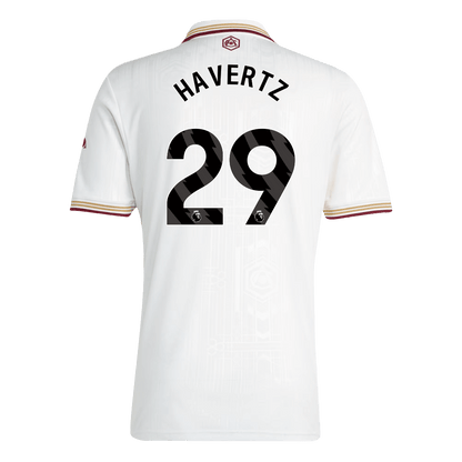 Męska Koszulka Trzecia Wyjazdowa Arsenal HAVERTZ #29 2025/26