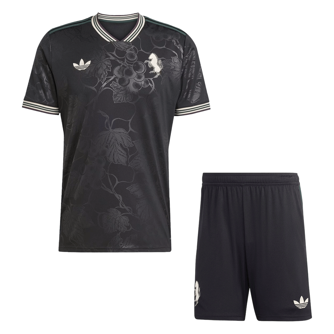 Męski Zestaw Trzecia Wyjazdowa Juventus (Koszulka+Spodenki) 2025/26