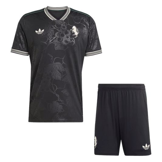 Męski Zestaw Trzecia Wyjazdowa Juventus (Koszulka+Spodenki) 2025/26