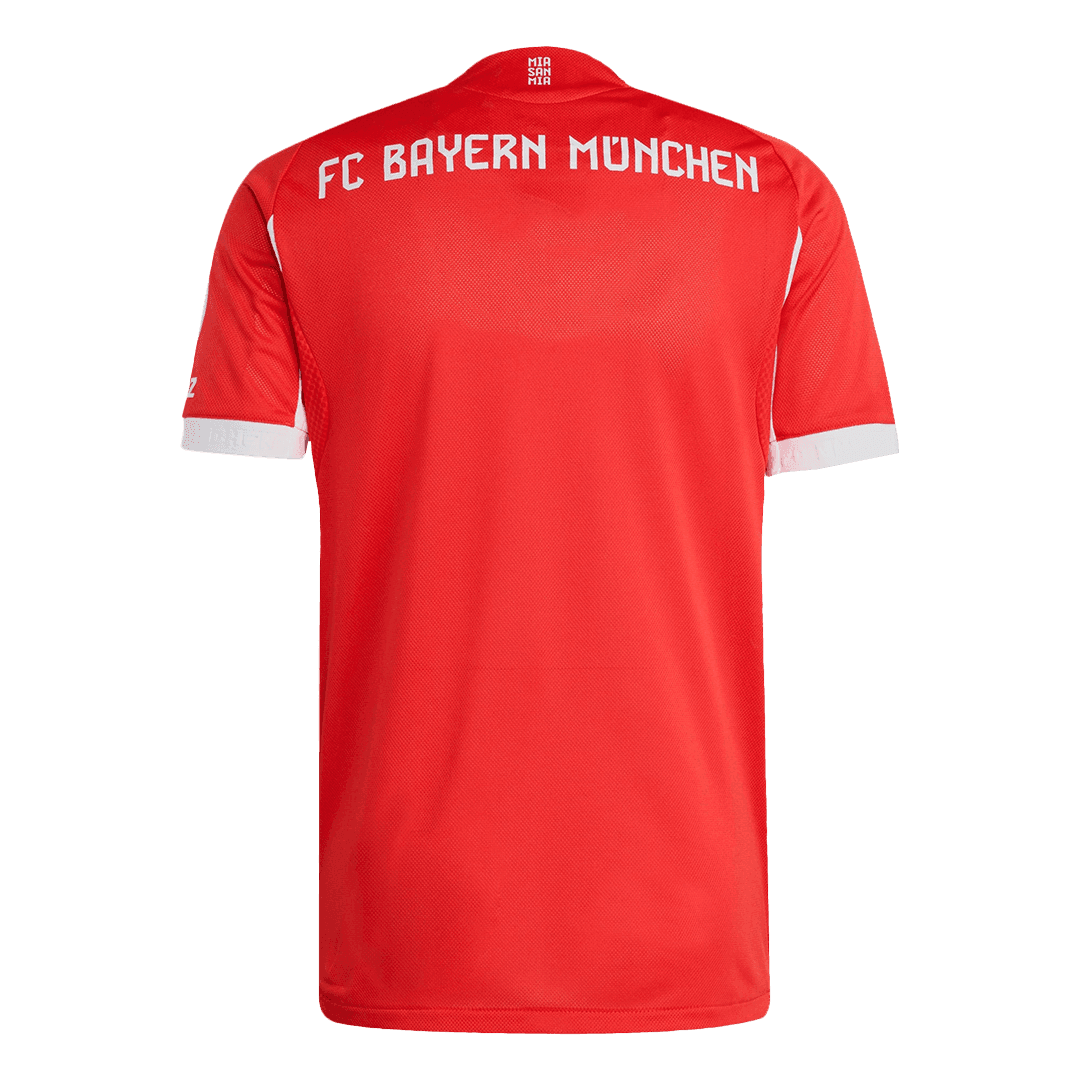 Męska Koszulka Domowa Bayern Monachium Wersja Piłkarska 2025/26 - Slim Fit - Topowe Koszulki Pilkarskie Sklep Internetowy