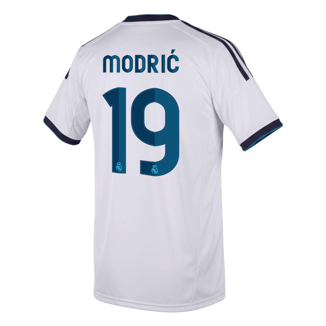 Męska koszulka Realu Madryt domowa Retro 2012/13 MODRIĆ #19