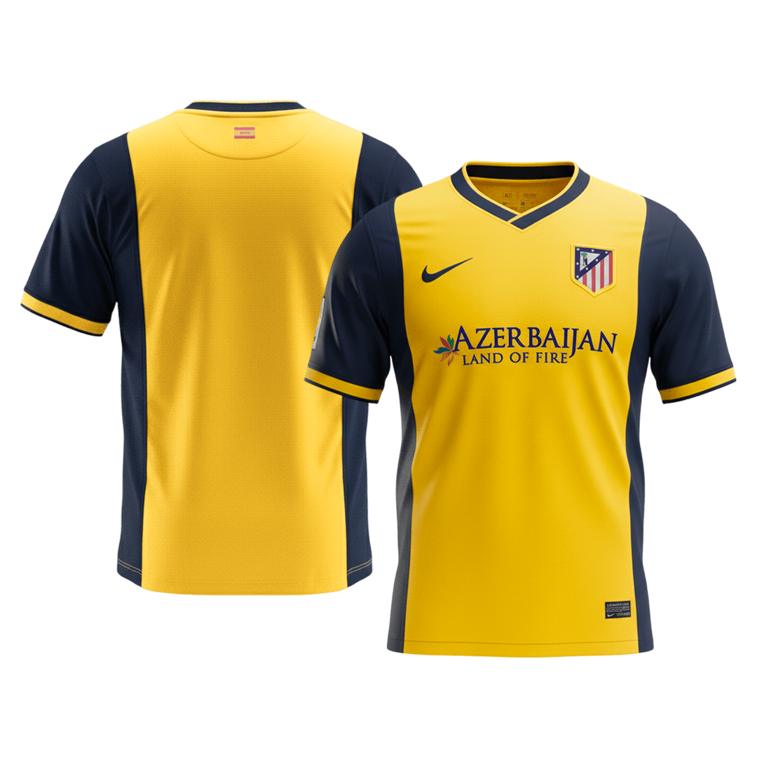 Męska Koszulka Retro Wyjazdowa Atletico Madrid 2013/14