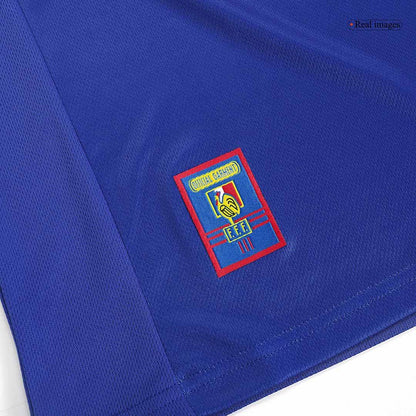 Męska Koszulka Retro Domowa France ZIDANE #10 1998 - World Cup - Topowe Koszulki Pilkarskie Sklep Internetowy