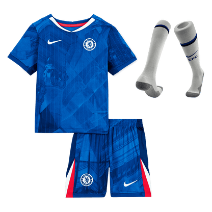 Dziecięcy Zestaw Domowa Chelsea (Koszulka + Spodenki + Skarpety) 2025/26