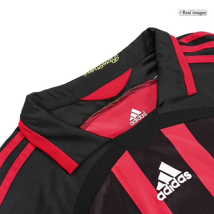 Męska koszulka piłkarska z długim rękawem Retro KAKA' #22 2006/07 AC Milan Home - Topowe Koszulki Pilkarskie Sklep Internetowy