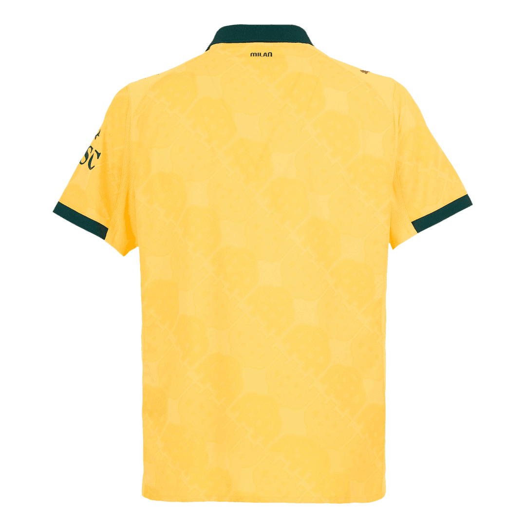 Męska Koszulka Trzecia Wyjazdowa AC Milan Wersja Piłkarska 2025/26 - Slim Fit - Topowe Koszulki Pilkarskie Sklep Internetowy