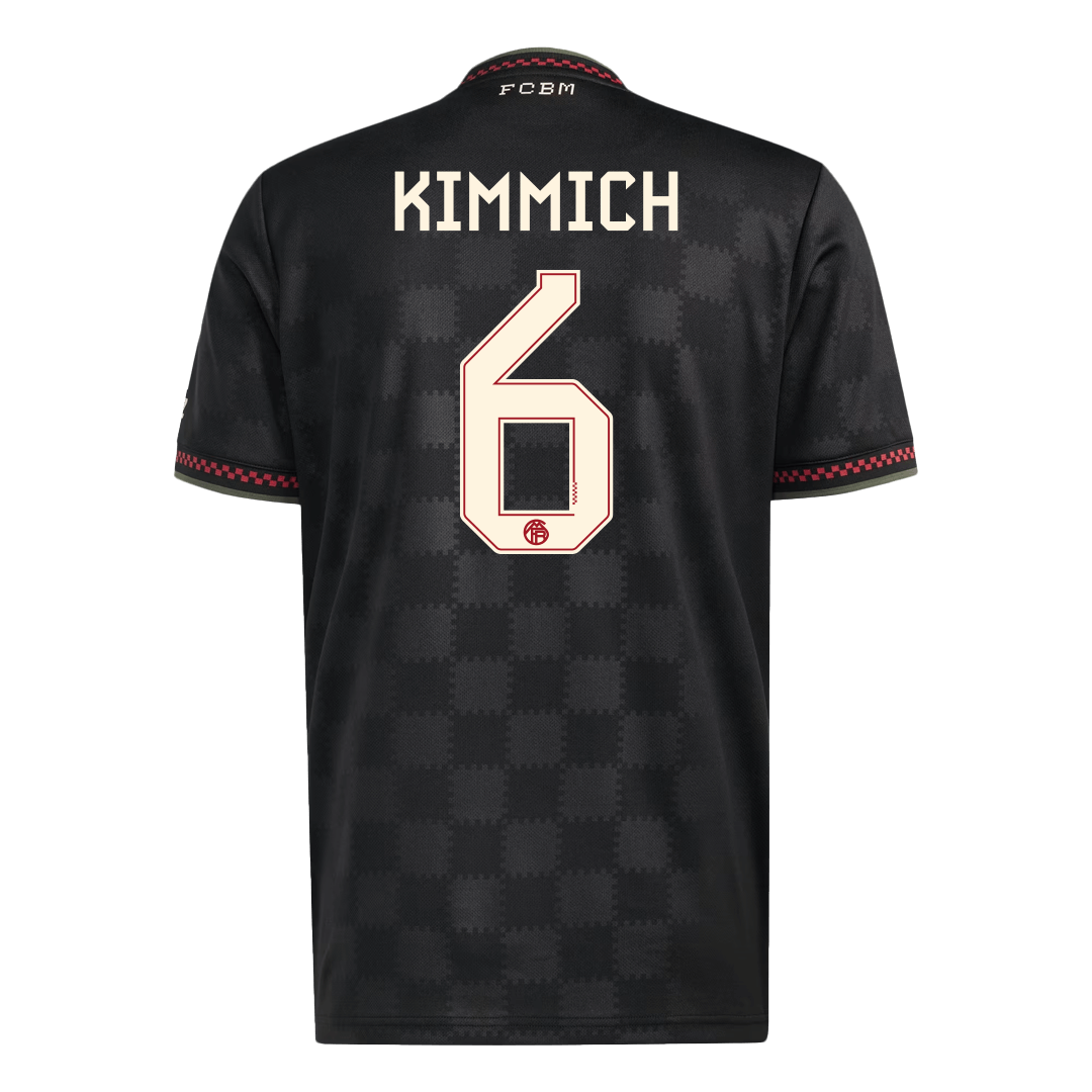 Męska Koszulka Trzecia Wyjazdowa Bayern Munich KIMMICH #6 2025/26