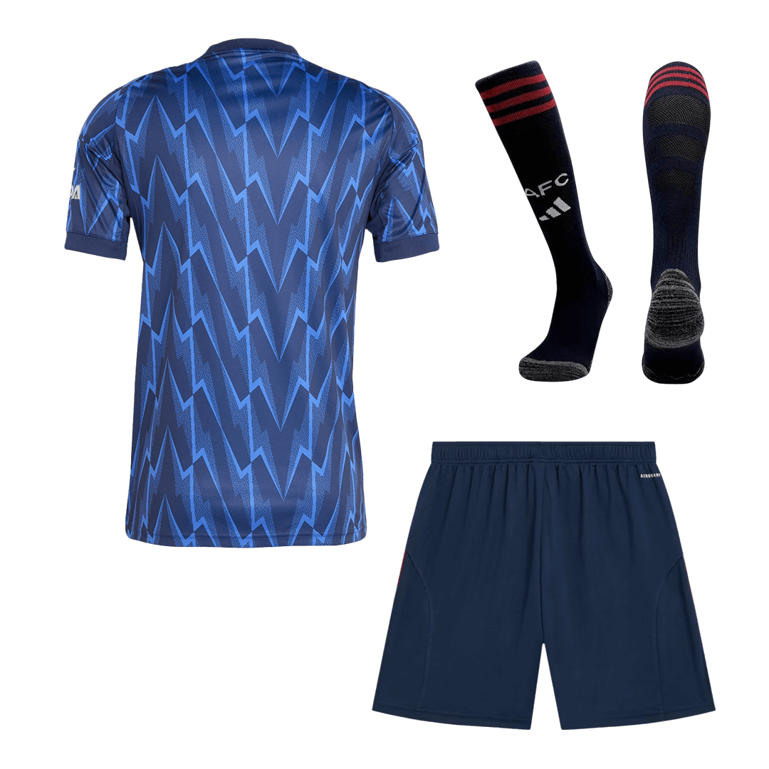 Męski Zestaw Wyjazdowa Arsenal (Koszulka + Spodenki + Skarpety) 2025/26